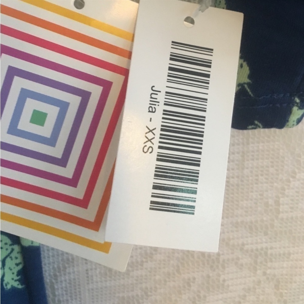 NEW! Short Sleeve T-shirt Midi Dress:LuLaRoe Julia size XXS Unicorn - Picture 6 of 9